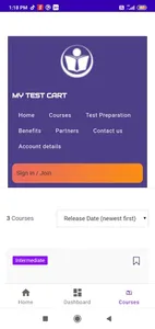 MY TEST CART screenshot 2