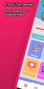 4. Sınıf Tüm Dersler Test Çöz screenshot 0