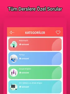 4. Sınıf Tüm Dersler Test Çöz screenshot 13