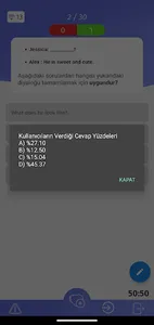 4. Sınıf Tüm Dersler Test Çöz screenshot 5