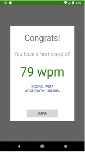 Textfast - Texting speed test screenshot 2