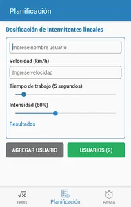 AG-Evaluapp - Fitness Tests screenshot 1