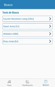 AG-Evaluapp - Fitness Tests screenshot 2