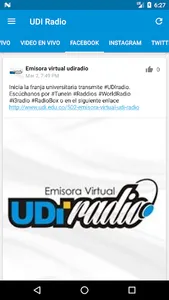 UDI Radio screenshot 2