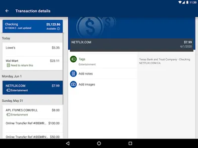 Texas Bank and Trust Mobile screenshot 6