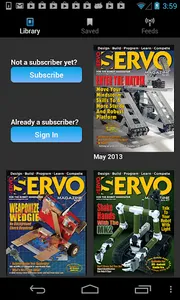 SERVO Magazine screenshot 0