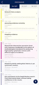 Cochrane Colloquium 2023 screenshot 1