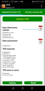 Calcolo TFR screenshot 1
