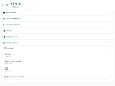 KINTO One: Portal de clientes screenshot 11
