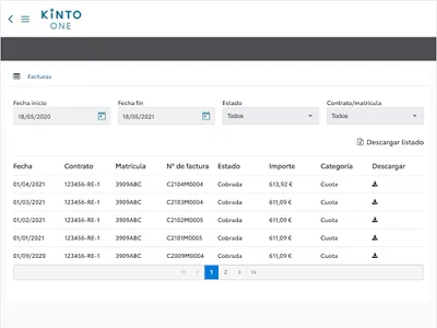KINTO One: Portal de clientes screenshot 12