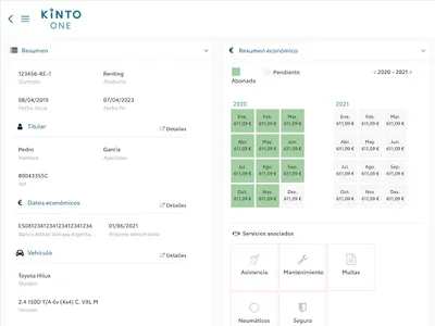 KINTO One: Portal de clientes screenshot 23