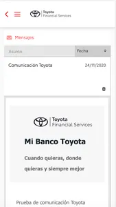Mi Banco Toyota screenshot 0