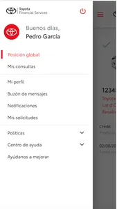 Mi Banco Toyota screenshot 1