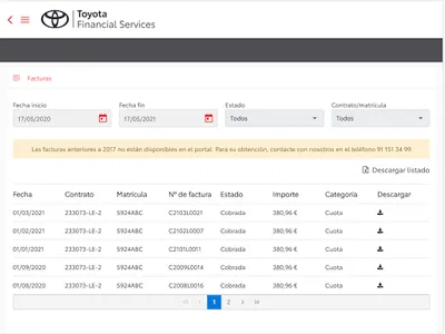 Mi Banco Toyota screenshot 12