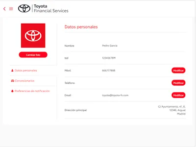 Mi Banco Toyota screenshot 21