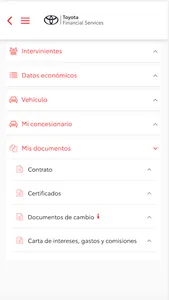 Mi Banco Toyota screenshot 3