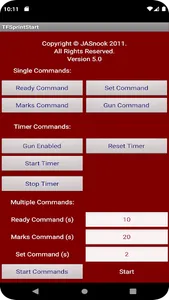 TFSprintStart screenshot 2