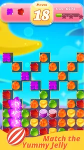 Jelly fruit crush - Match 3  & screenshot 0