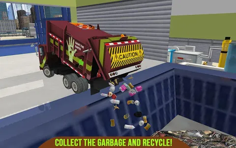 Garbage Truck & Recycling SIM screenshot 6