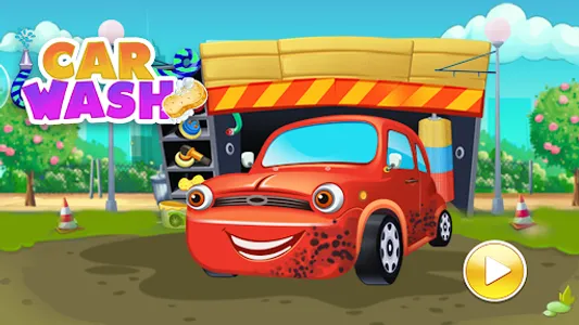 Kids Fun Car Wash: Car Games screenshot 0