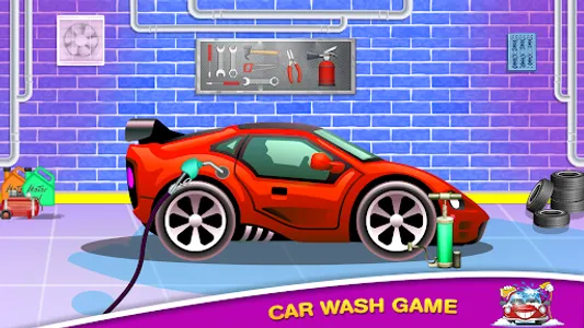 Kids Fun Car Wash: Car Games screenshot 7