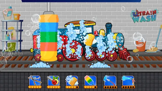Train Wash Fun: Games for Kids screenshot 2