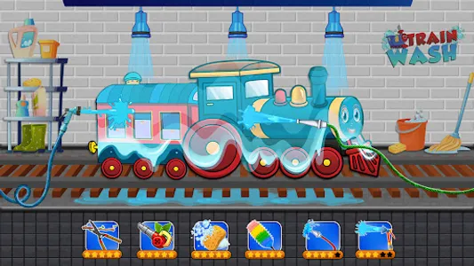 Train Wash Fun: Games for Kids screenshot 3