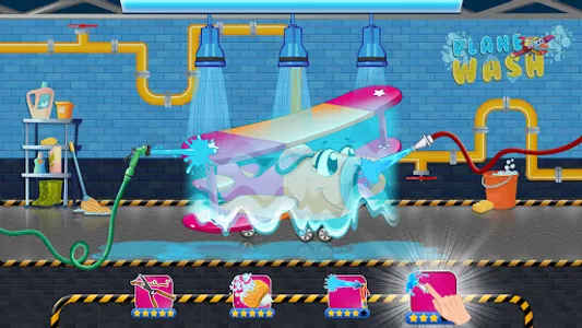 Kids Airplane: Fun Wash Games screenshot 8
