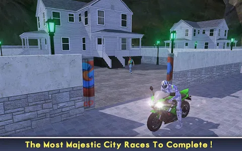 Power Racer City Moto Bike SIM screenshot 2