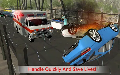 Rescue Ambulance & Helicopter screenshot 13