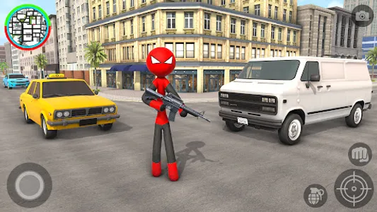 StickMan Rope Hero Spider Game screenshot 4