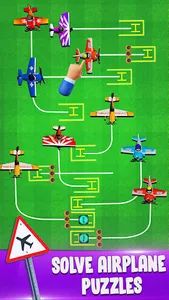 Airplane Parking Order Puzzle screenshot 11