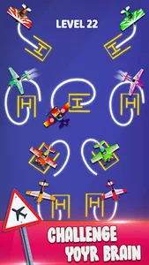 Airplane Parking Order Puzzle screenshot 12