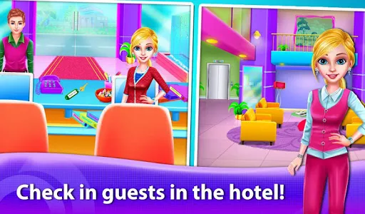 Girl Hotel Hostess Resort Para screenshot 14