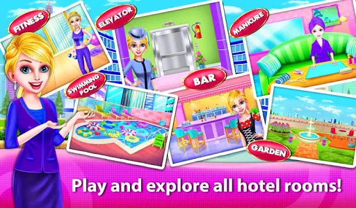 Girl Hotel Hostess Resort Para screenshot 19