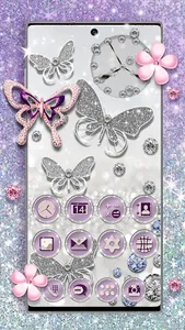 Butterfly Diamond Launcher screenshot 5