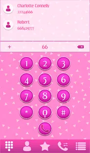 Pink Phone Dialer App screenshot 8