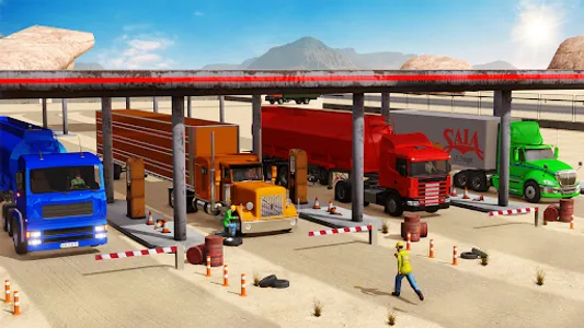 Gas Station Truck Parking Stop screenshot 0