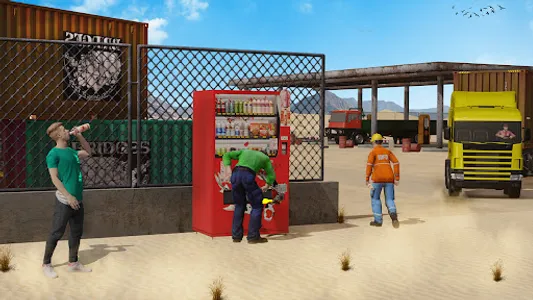 Gas Station Truck Parking Stop screenshot 4