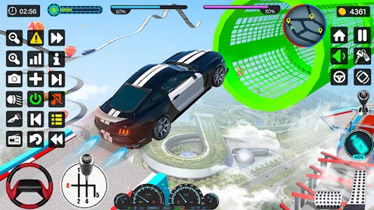 Prado Car Stunt - Car Games screenshot 1