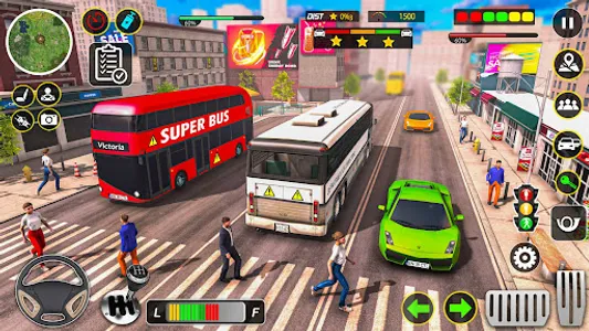 Coach Bus 3D Driving Games screenshot 12