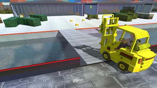 Airport Forklift Driving Heavy screenshot 3