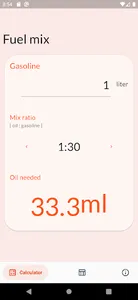 Fuel Mix Calculator screenshot 0
