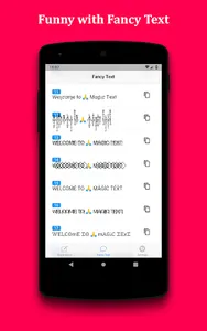 TextMagic: Fancy Text Generato screenshot 1