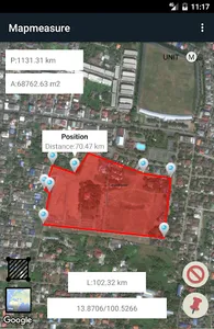 map measure planimeter screenshot 0