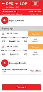 Thai Lion Air screenshot 4