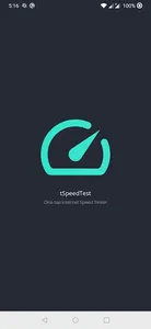 tSpeedTest - One-tap Internet  screenshot 0