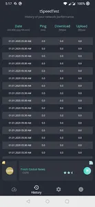 tSpeedTest - One-tap Internet  screenshot 2