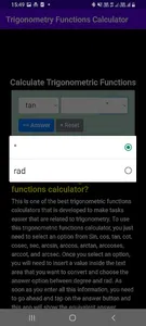 Trigonometry Functions Calc screenshot 4