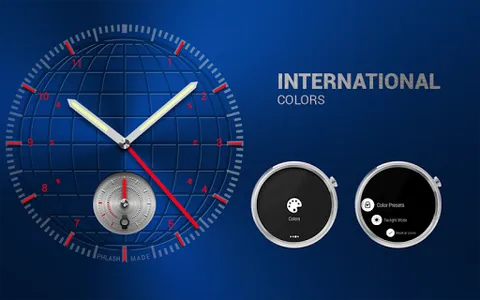 INTERNATIONAL - Watch face screenshot 5